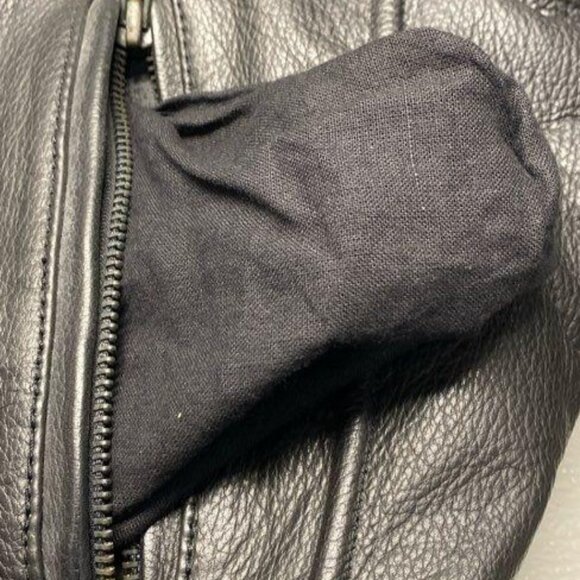 Easy Riders Great Quality Heavy Leather Jacket Men's  Size Large - Picture 5 of 6